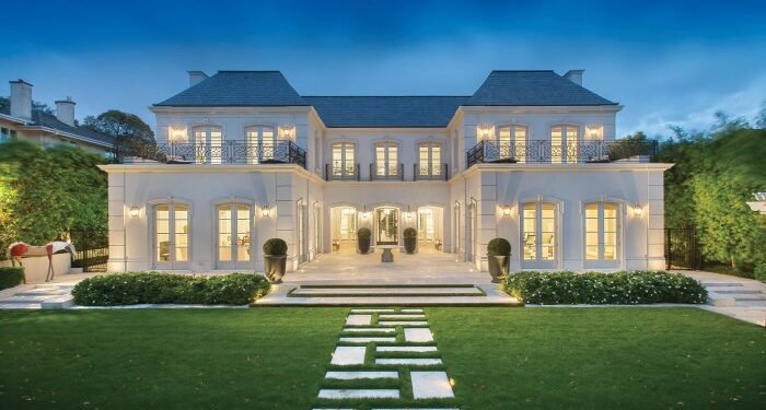 Palatial Luxury Mansion In Melbourne With Classical French Architecture
